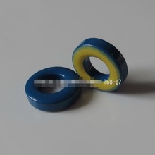 5 uds. T68-17 núcleo de polvo magnético importado, núcleo de polvo de hierro azul de diámetro 18mm 2024 - compra barato