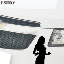 10 x Creative Fashion Car Styling Hot Girl Sexy Lady Woman with a Whip Behind the Back Car Sticker Auto Accessories Covers Decal 2024 - buy cheap