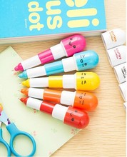 Hot sale Cartoon Colorful Flexible Gel Pen Korean Stationery Creative Gift School Supplies Capsule Ballpoint Pen free shipping 2024 - buy cheap