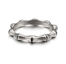 Anel de osso 316l de aço inoxidável, anel de osso simples e estiloso para homens e mulheres 2024 - compre barato