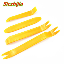 Car radio door clip panel instrument panel audio removal installation tool 4 pieces for Volvo S40 S60 S80 XC60 XC90 V40 V60 2024 - buy cheap