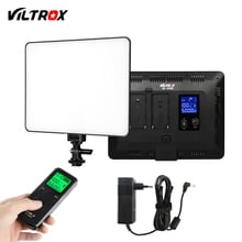 Viltrox-câmera de vídeo para estúdio fotográfico, 12.4 ", controle remoto sem fio, luz led bicolor, regulável, + adaptador de energia dc para canon, nikon 2024 - compre barato