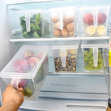 Кухонный холодильник коробка для хранения Органайзер прозрачный пластиковый холодильник еда яйцо фрукты контейнер для морозильной камеры свежий Органайзер 2024 - купить недорого
