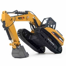 Hobby Rc Hydraulic Excavator Kids Car Toys for Boys Styling 23 Channel Road Construction Remote Control Truck Autos HUINA 580 2024 - buy cheap