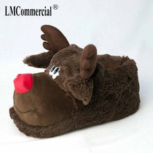 Cotton Plush Special Indoor Soft Shoes Men&Women Slippers Custom Slipper Christmas Slipper Floor Lovers shoes Winter SnowWarm 2024 - buy cheap