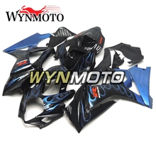 Negro Azul llama completa ABS carenados de inyección para Suzuki GSXR1000 K7 2007 de 2008 kits de carenado para moto cubre carrocería 2024 - compra barato