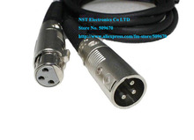 Free Shipping /1pcs/High Quality XLR 3Pin Male to Femle M/F Mic Microphone Extension Cable About 1.5Meter New 2024 - buy cheap