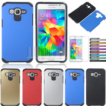 Hybrid Impact Armor Case With Films+STYLUS For Samsung Galaxy Grand Prime G530 G530H G530FZ G5308W G5308 G530M S920C 2024 - buy cheap