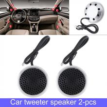 2pcs 25mm 150W Aluminium Shell Silk Stretch Film Car Tweeter Speakers Auto Horn Audio Music Stereo Speaker for Car Audio System 2024 - buy cheap