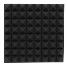 6Pcs/set Black Absorbing Cotton Acoustic Foam Pyramid Tiles For Studio Sound Room Music Soundproofing Foam 2024 - buy cheap