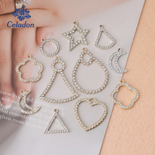 Colgante con diamantes de imitación para pulsera y pendientes, joyería de moda Osa, de 6 a 18 Uds. 2024 - compra barato