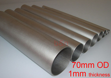 New 70mm OD 68mm ID 70*1*500 GR2 titanium tube TA2 titanium alloy pipe anti-corrosion auto vent pipe Thin-wall Ti tubing 2024 - buy cheap