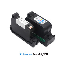 XiongCai Compatible ink cartridges For HP 45 78 deskjet 1220c 3820 3822 6122 6127 930c 932c 940c 950c printers For HP45 For HP78 2024 - buy cheap