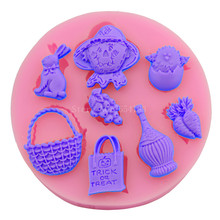 Cartoon DIY Farm Animal Plant Silicone Fondant Soap 3D Cake Mold Cupcake Jelly Candy Chocolate Decoration Baking Tool FQ2987 2024 - buy cheap