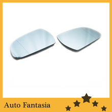 Facelifted blue tinted aspherical side mirror set  for Audi  a4 b8-Free Shipping 2024 - buy cheap