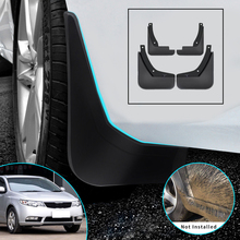 4pcs Car Mud Flaps Front Rear Fender Flares Splash Guards For Kia Forte/Cerato 2009 2010 2011 2012 2013 Mudflaps Mudguards 2024 - compre barato