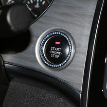 Car Engine Start Stop Ignition Key Ring for Toyota Prius RAV4 4Runner C-HR Avalon Camry Corolla FJ Cruiser Highlander 2024 - buy cheap