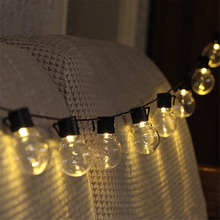 Lâmpada led transparente alimentada por bateria, globo de lâmpadas de fadas para natal, para casa, pátio, jardim, festa de casamento 10/20 2024 - compre barato