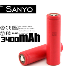 Batería de iones de Litio recargable 18650, 3,7 V, 3400mAh, linterna Led para, venta al por mayor, 4 unidades/lote 2024 - compra barato