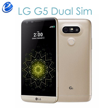 Оригинальный разблокированный сотовый телефон LG G5 с двумя Sim-картами H860N 2 sim GSM 4G LTE Android мобильный телефон Quad Core RAM 4 Гб ROM 32 ГБ 5,3 "16 МП 2024 - купить недорого