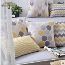 PASAYIONE New Classic Geometric Decorative Pillows Cases For Sofa Bedding Blending Cushions Covers Home Decor  Linen Pillow Case 2024 - buy cheap