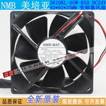 NEW NMB-MAT NMB 3610KL-05W-B50 24V 0.20A 9225 9CM frequency cooling fan 2024 - buy cheap