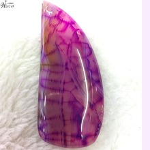 Free Shipping Beautiful jewelry Dragon Veins Carnelian Water Drop Women Men Pendant Bead 1pcs pC6956 2024 - buy cheap