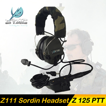 Z-TAC Air Gun Tatical Arsoft ZSordin Active Headphones Peltor Tactical Headset With z tac Softair Z tactical Midland PTT kenwood 2024 - buy cheap
