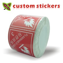 custom stickers labels printing ,Coated Art Paper sticker print /plastic PVC Vinyl paper transparent clear adhesive round label 2024 - buy cheap