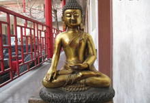 Estatua clásica de bronce de USPS a EE. UU. S0566, estatua de Buda sathagata Sakyamuni, 18 ", envío rápido 2024 - compra barato