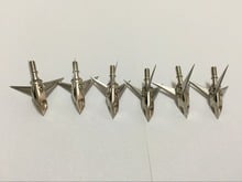 6pk caça tiro com arco flecha broadheads 100gr 3 lâminas de seta cabeças para arco composto setas 2024 - compre barato