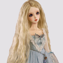 New Arrival 1/8 Bjd Wig High Temperature Wire Bjd Wig SD For BJD Doll Hair  Many Colors 2024 - buy cheap