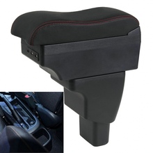 For Hyundai I10 HB20 armrest box central Store content Storage box armrest box with cup holder ashtray USB interface 2006~2017 2024 - buy cheap