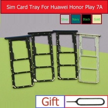 Suporte para leitor de cartões de memória, sim e micro sd, para huawei honor play 7a drive al20 tl00 tl20 sim 2024 - compre barato