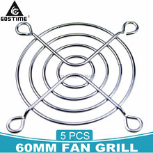 5 Pieces LOT Network Rail Fan Grille Mesh Cover 60mm 60x60mm 6cm Fan Grill Protector Finger Guard Grill Net 2024 - buy cheap