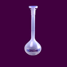 250mL Polypropylene Volumetric Flask W/Stop,PP Plastic Bottle 2024 - buy cheap