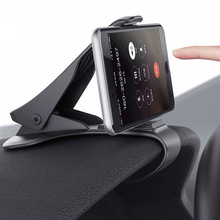 Soporte de teléfono para tablero de navegación GPS de coche, Clip de teléfono móvil Universal, plegable, negro, para iPhone 7 2024 - compra barato