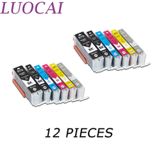 Luocai-cartuchos de impressora compatíveis com tinta para canon embutida, 570, 571, mg7750, mg7751, mg7752, mg7753 2024 - compre barato