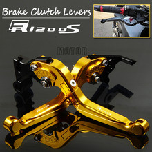 Motorcycle CNC Aluminum Brake Clutch Levers For BMW R1200S 2006-2008 R1200ST 2005-2008 Adjustable Folding Extendable R 1200 S ST 2024 - buy cheap