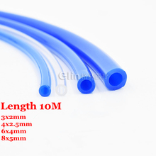 Tubo de mangueira dental de poliuretano (poliuretano), tubo azul de 3x2,4x2.5,6x4,8x5mm com 10m 2024 - compre barato
