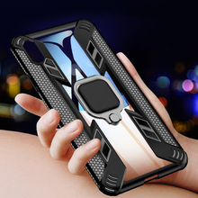 Магнитный чехол для iPhone 11 Pro Max XS XR X 8 7 6 6S Plus, ударопрочный защитный чехол, Роскошный прозрачный чехол 2024 - купить недорого