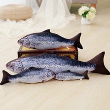 Peluche de pez de imitación realista para niños, juguete de peluche de pez de 20cm/30cm/40cm 2024 - compra barato