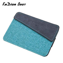 KUDIAN BEAR Slim Women Wallet Brand Credit Card Holder Case Ladies Coin Purse Money Bag Luxury Thin Wallet Carteira BID144 PM49 2024 - buy cheap