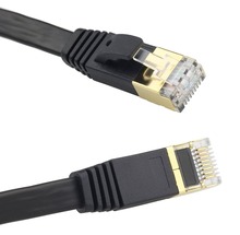 300 шт./лот 5FT 1,5 м CAT7 RJ45 патч Ethernet LAN Сетевой кабель для маршрутизатора переключатель позолоченный 2024 - купить недорого