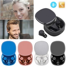 Auriculares inalámbricos con doble estéreo para hombre y mujer, Mini audífonos internos con estuche de carga, V5.0, para iPhone y Samsung 2024 - compra barato