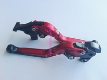 New motorbike CNC Foldable Extendable brake&Clutch Levers Red For Honda ST1300 Pan-European ST1300A 2003 2004 2005 2006 2007 2024 - buy cheap