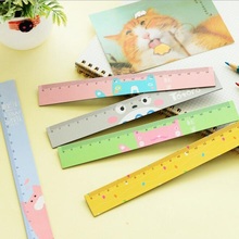 1pcs/lot 18cm Bendable Magnet Ruler Measuring Straight Ruler Cartoon Friends Soft Ruler  zakka DIY tools students' gift prize 2024 - buy cheap