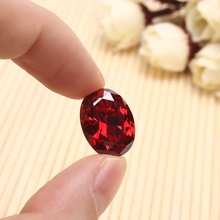 Best Promotion 13.89CT Blood Red Ruby Unheated 12X16MM Diamond Oval Cut Loose Gemstone Diamond DIY Jewelry Decorative Crafts 2024 - buy cheap