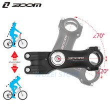 Zoom h1411c mountain bike guiador riser adjustableincrease altura da bicicleta haste riser 25.4mm cross-country parte da bicicleta 2024 - compre barato