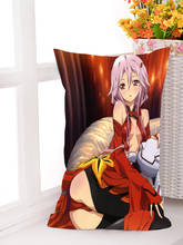 Чехол с подушкой Guilty Crown аниме Yuzuriha Inori 45*35 см #40558 2024 - купить недорого